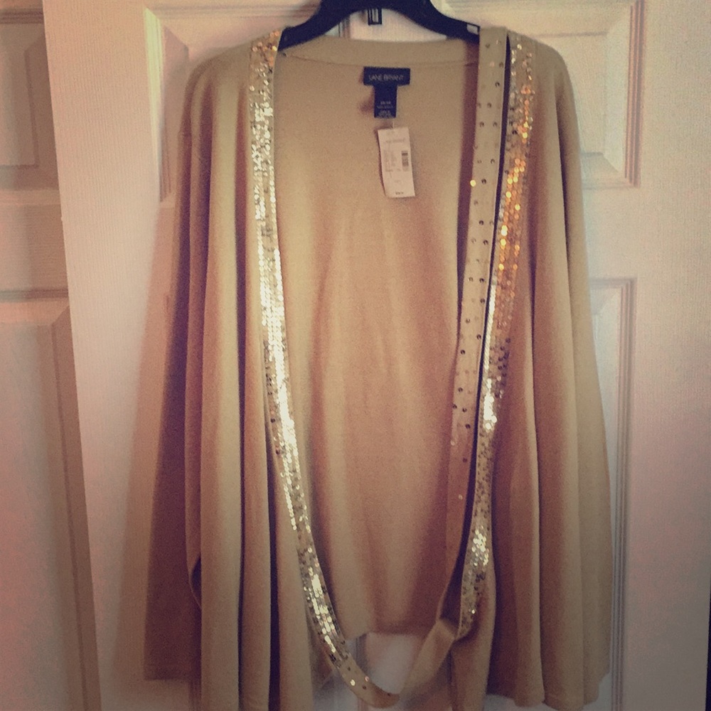 Dressy wrap sweater